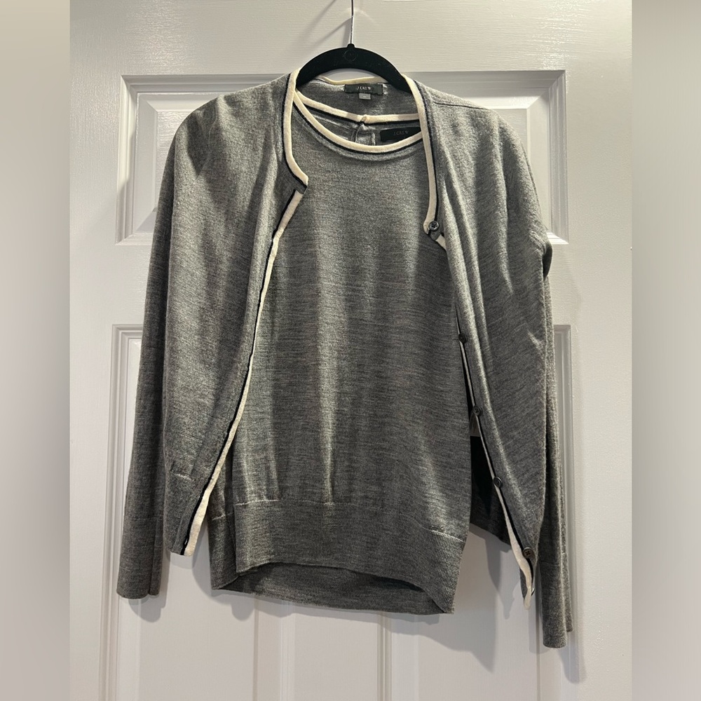 Jcrew Cardigan Twinset